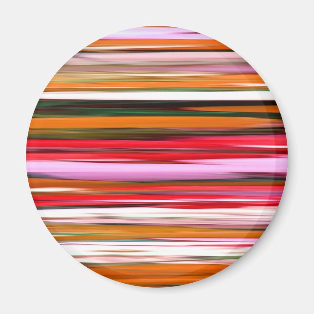 Íman Abstrato nº 2: Desfoque laranja (Frente)