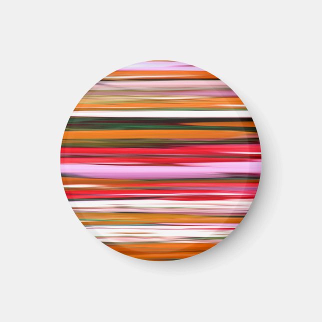 Íman Abstrato nº 2: Desfoque laranja (Frente)