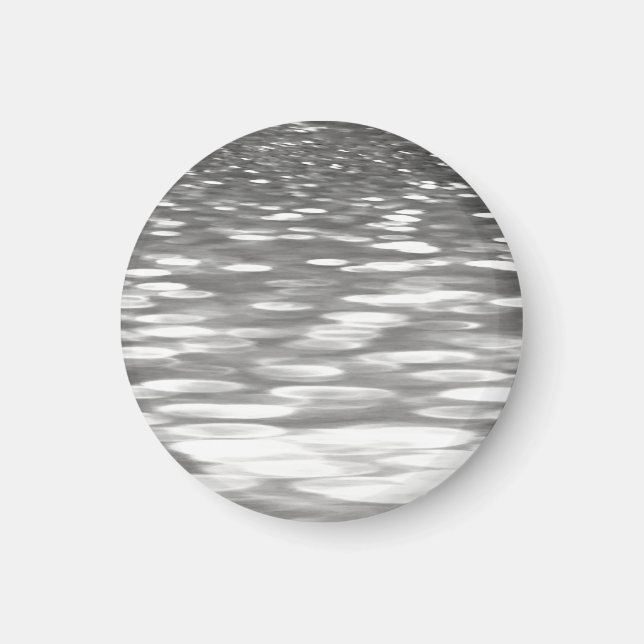 Íman Abstrato nº 3: Agulhador de cinza prateada (Frente)