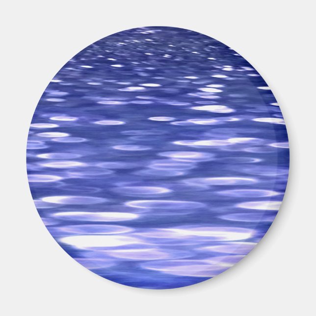 Íman Abstrato nº 3: Shimmer azul (Frente)
