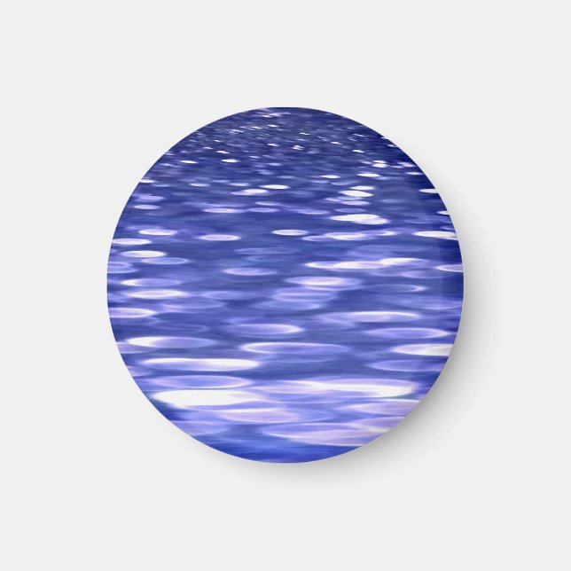 Íman Abstrato nº 3: Shimmer azul (Frente)