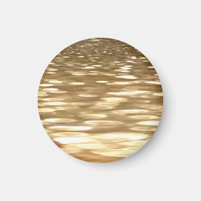 Íman Abstrato nº 3: Shimmer Dourado (Frente)