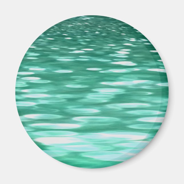 Íman Abstrato nº 3: Shimmer Verde (Frente)