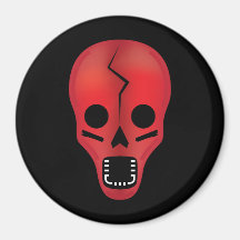 Abstrato Red Skull