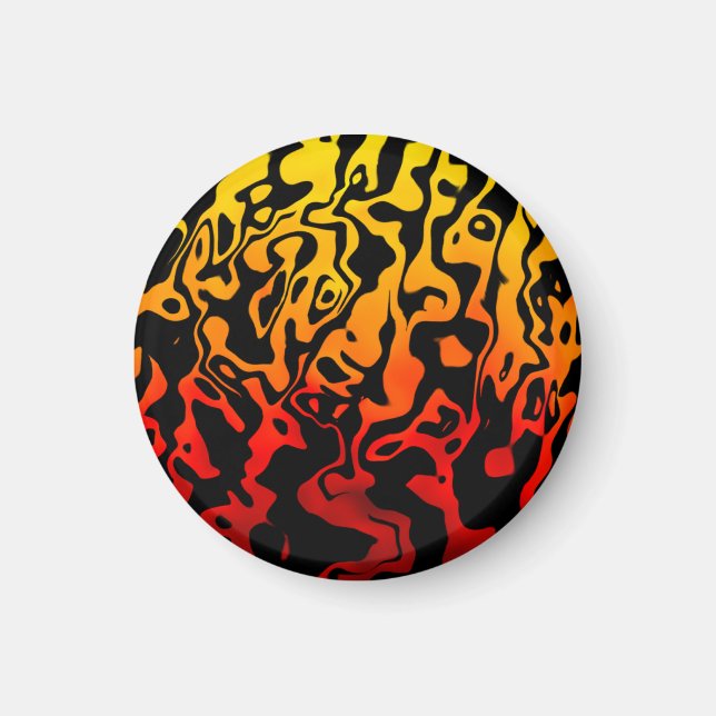 Íman Abstrato Swirl (Frente)