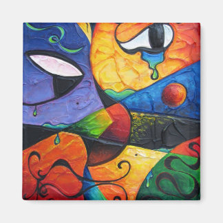 Íman Abstrato Tears Runneover