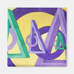 Íman Abstrato Triângulos