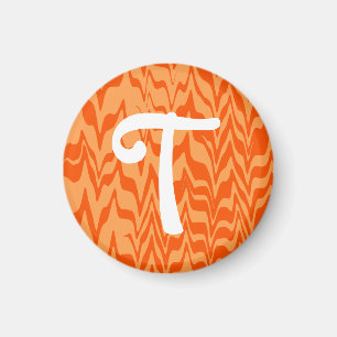 Íman Abstrato ZigZag Swirl