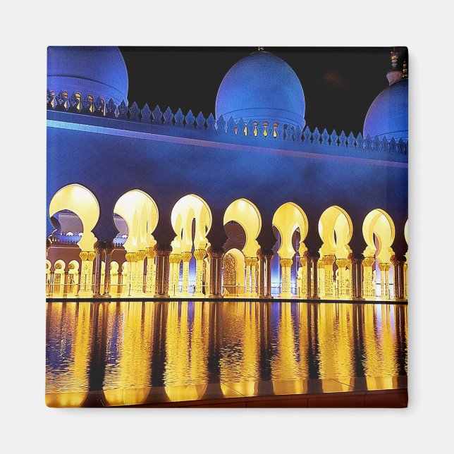 Íman Abu Dhabi Mosk (Frente)