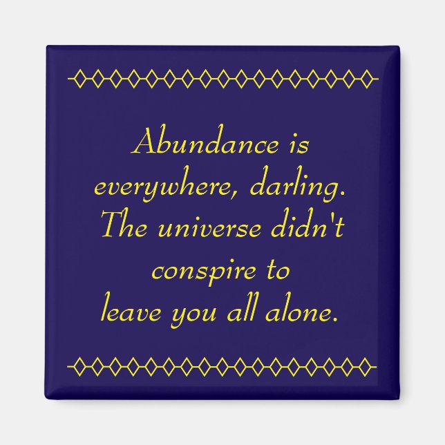 Íman Abundant Abundance (Frente)