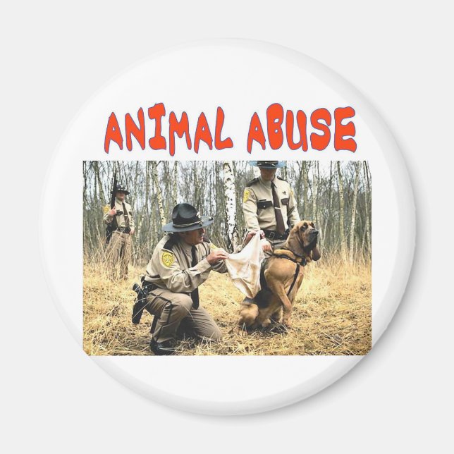 ÍMAN ABUSO ANIMAL (Frente)