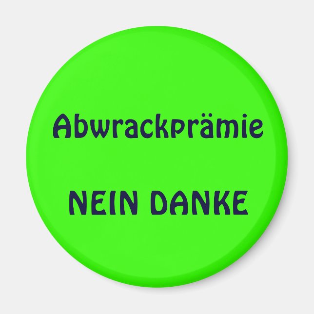 Íman Abwrackprämie (Frente)