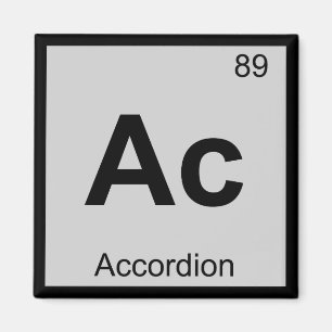 Íman Ac - Música de Acordeão Tabela Periódica Química