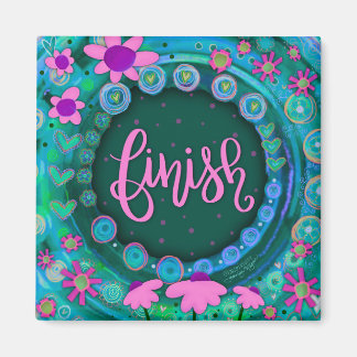 Íman Acabar com a Bonito Diversão Floral da Inspirivênc