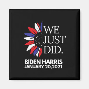 Íman Acabou De Fazer Flower Biden Harris Inauguração Di