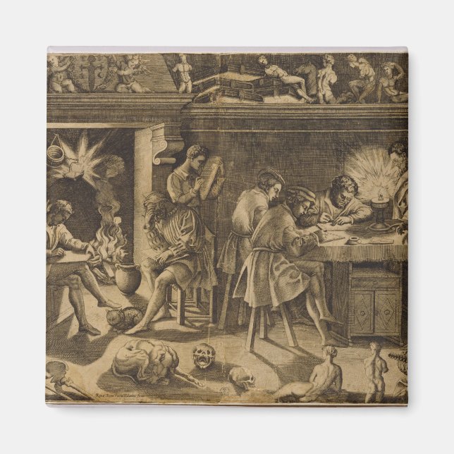 Íman Academia de Baccio Bandinelli, 1547 (Frente)