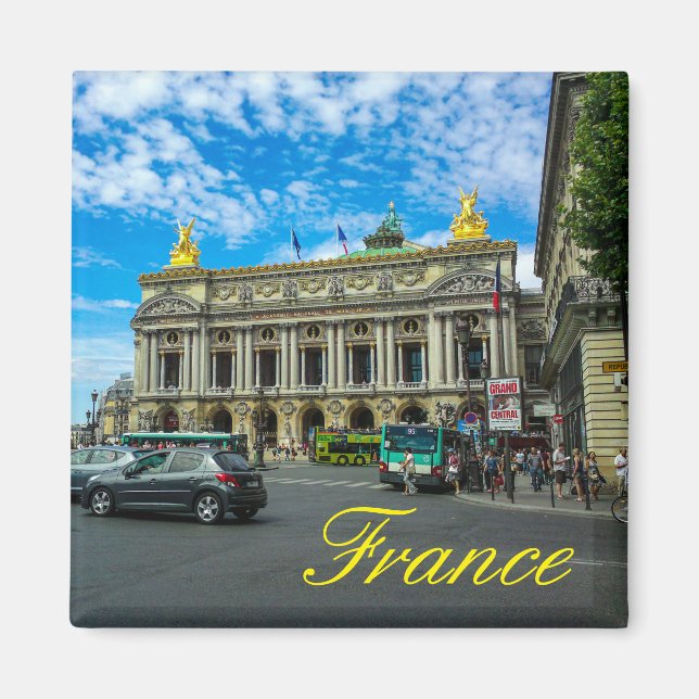 Íman Academia Nacional de Música e Ópera de Paris (Frente)