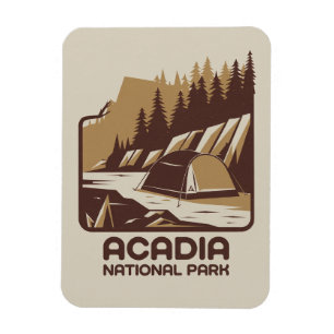 Íman Acadia National Park Camping Adventure
