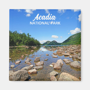 Íman Acadia National Park Maine Jordan Pond Viagem