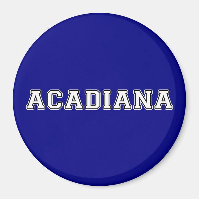 Íman Acadiana (Frente)