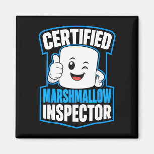 Íman acampamento de amantes de marshmallow s'mores