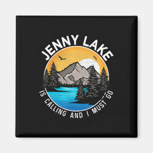 Íman Acampamento de Barcos de pesca - Lago Jenny Lakevi