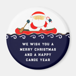 Íman Acampamento de Canoa Colecionável de Natal