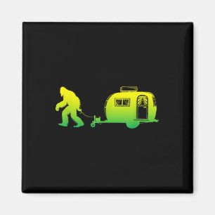 Íman Acampamento de Motorhome Bigfoot Rv Sasquatch Camp