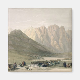 Íman Acampamento do Aulad-Dito, monte Sinai, Februar