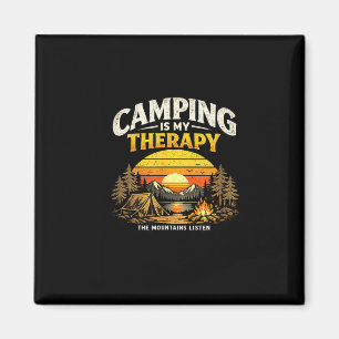 Íman Acampamento é terapia design de acampamento ao ar