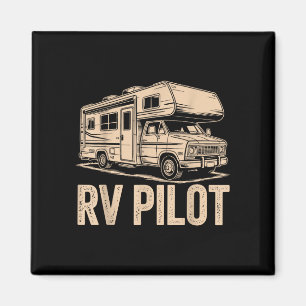 Íman Acampamento Rv trailer piloto viagem aventura 