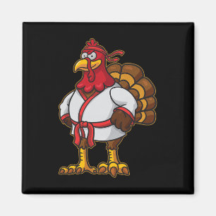 Íman Ação de Graças Mma Kickboxing Judo Karate Gobble P