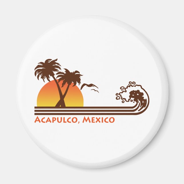 Íman Acapulco México (Frente)