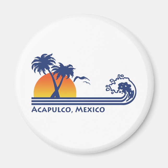 Íman Acapulco México (Frente)