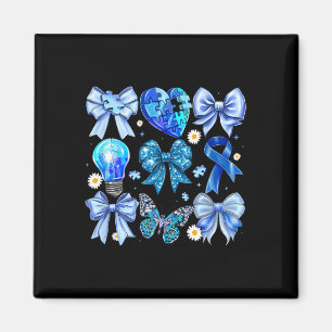 Íman Accept Autism Awarness Entenda Coq Azul Quebra-cab