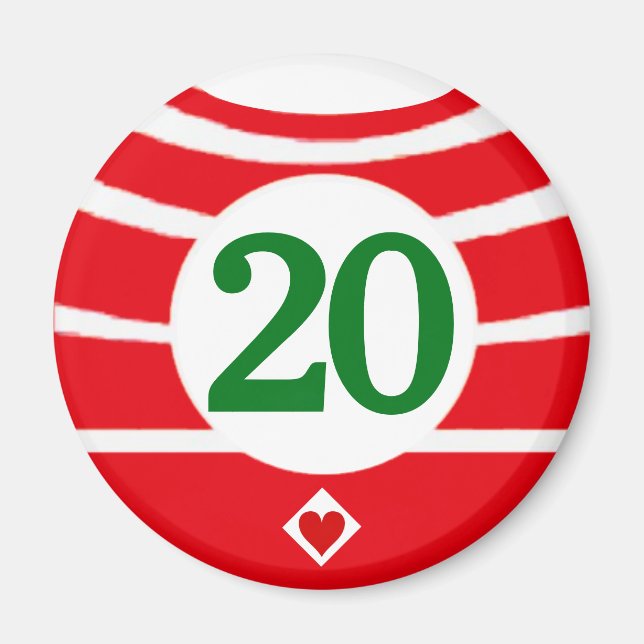 ÍMAN ACE DE CORAÇÃO (Frente)