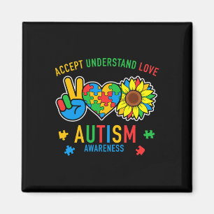 Íman Aceitar Entender Amar Autismo Conscientização Gira