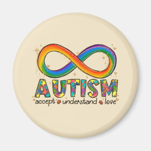 Íman Aceitar o Amor Compreender - Consciência do Autism