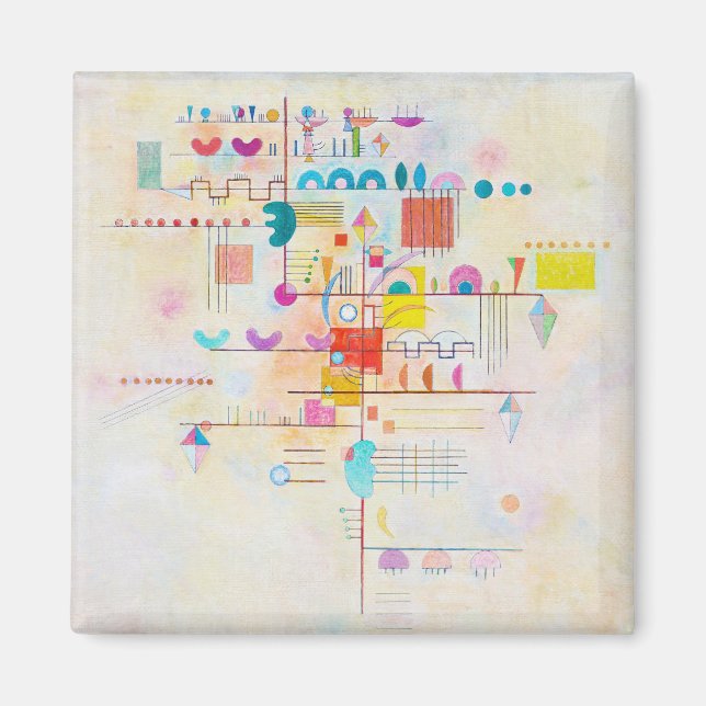 Íman Acento Gentil, Wassily Kandinsky (Frente)