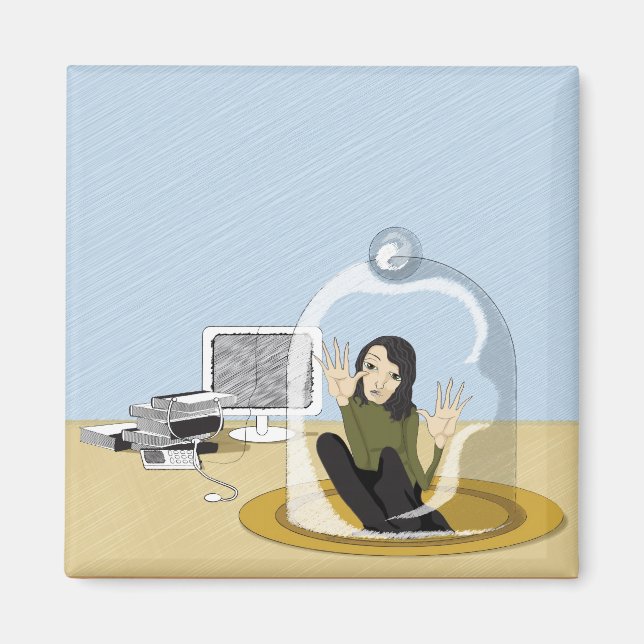 Íman acesso negado (Frente)