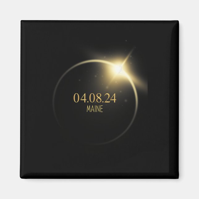 Íman Acessórios Totality Solar Eclipse 2024 4.08.24 (Frente)