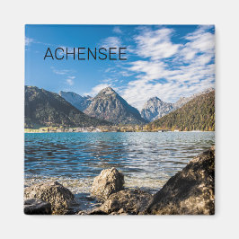 Íman Achensee Tirol Retro Áustria Feriado Souvenir
