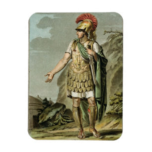 Íman Achilles na armadura, traje para 'Iphigenia em
