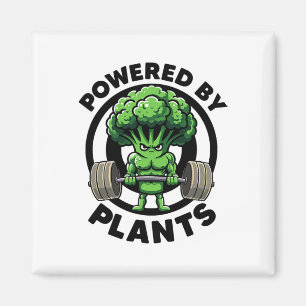 Íman Acionado Por Plantas Vegan Athlete Vegan Gym Vegan