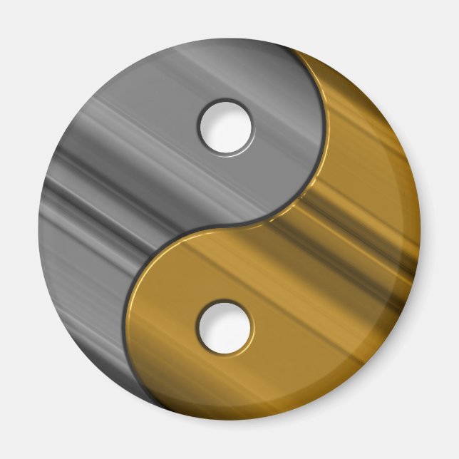 Íman aço e latão (Frente)