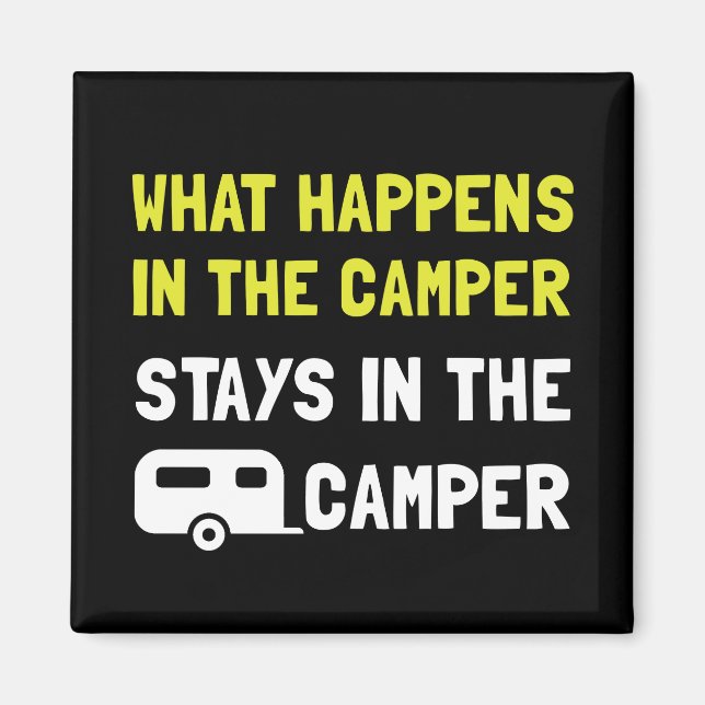 Íman Acontece Que Permanece Em Camper (Frente)