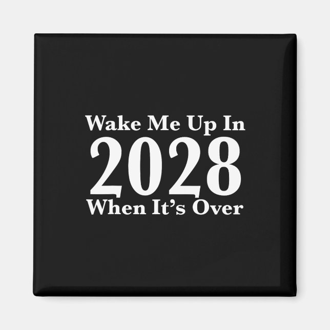 Íman Acordar-me em 2028 quando acabar (Frente)
