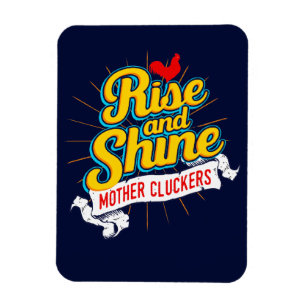 Íman Acorde e Brilhe Mãe Cluckers Galo País