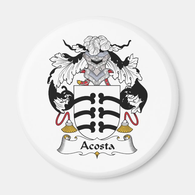Íman Acosta Family Crest (Frente)