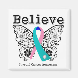 Íman Acredite - a borboleta do cancer de tiróide